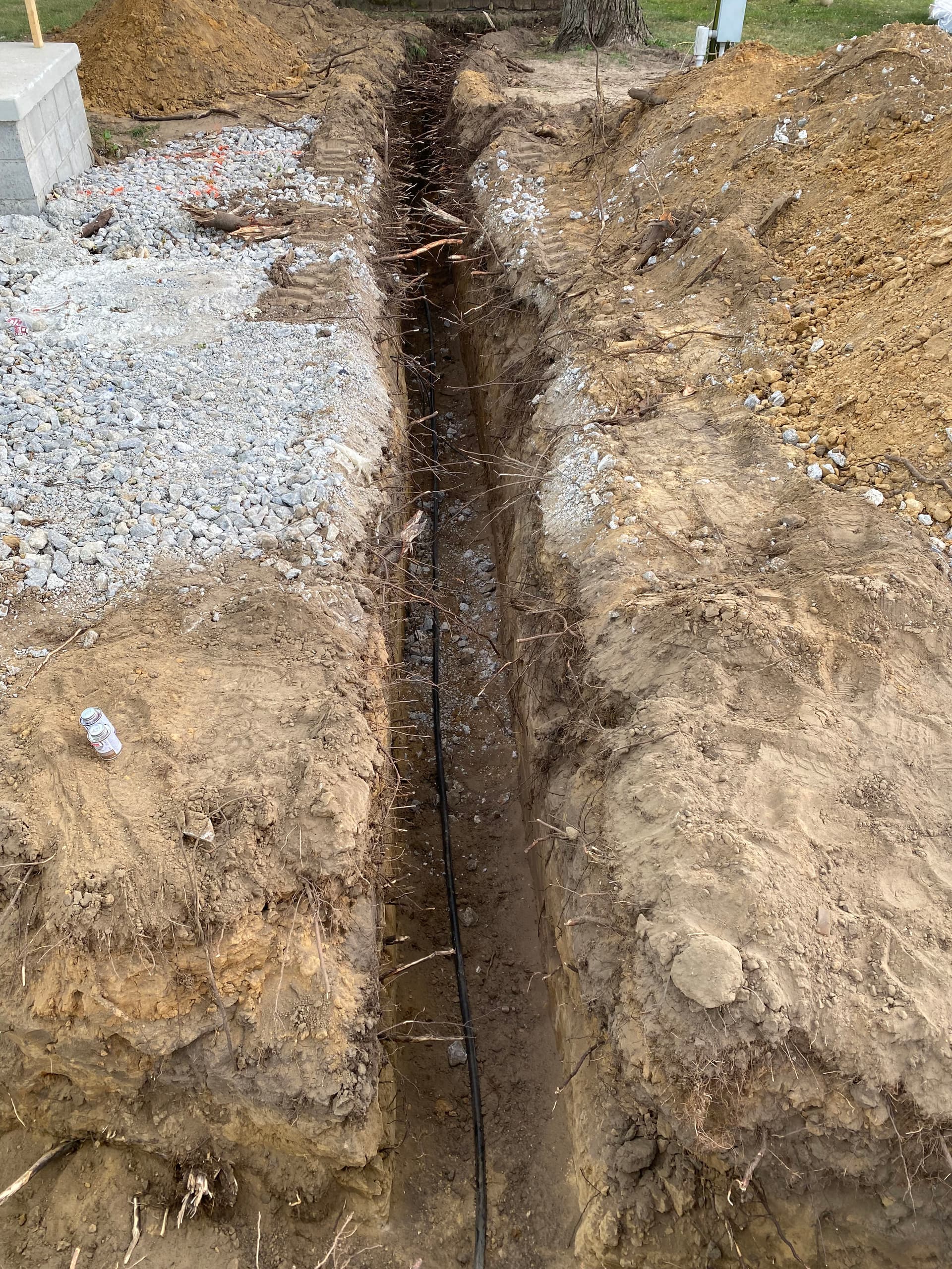 Expert Excavation and Utilities Installation for New Home
