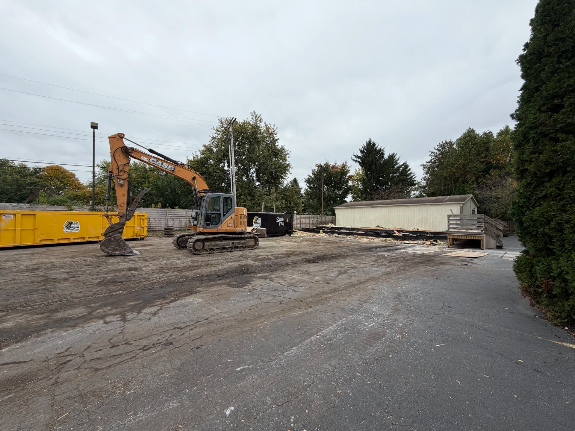 Gallery photos for 4 Double-Wide Buildings Demolished in West Lafayette: Image #3