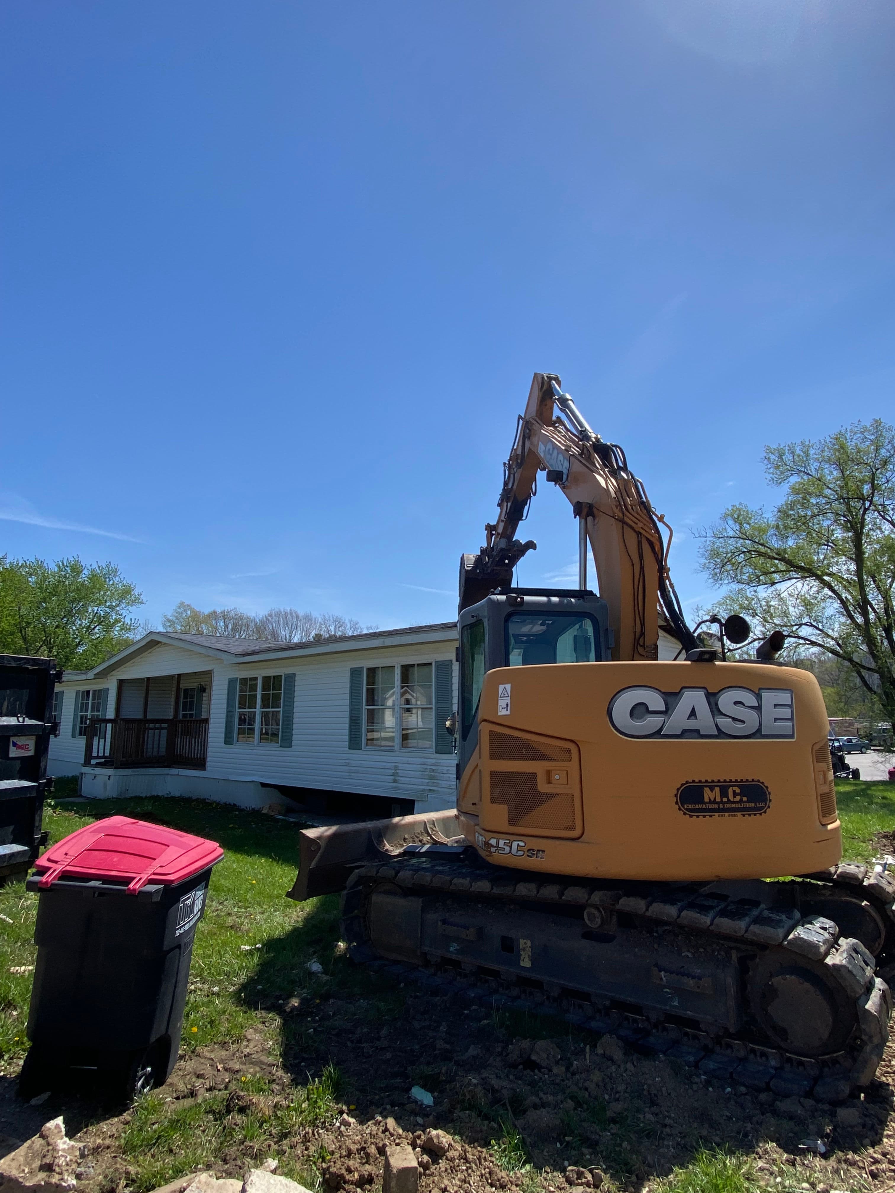 Project 9 Mobile Homes Demolished and Sites Cleared in Two Weeks image