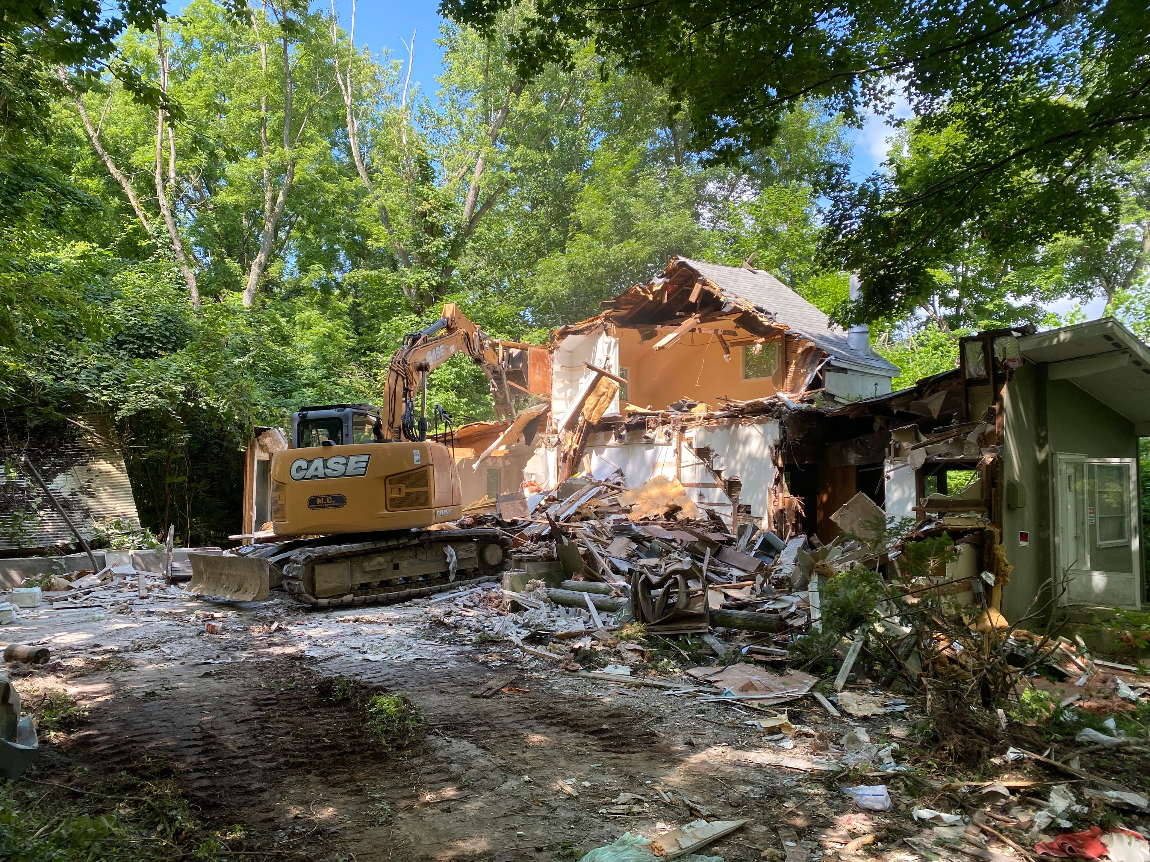 Project Full Property Demo and Site Prep - House, Barn, and Years of Overgrowth Gone image