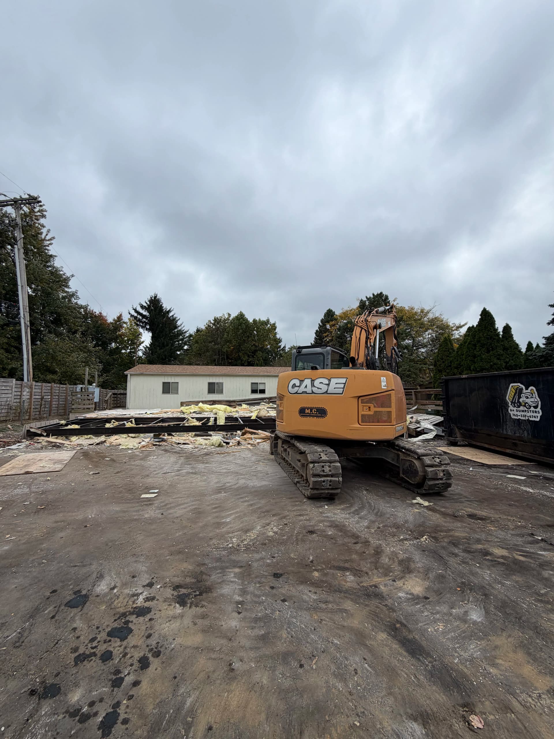 4 Double-Wide Buildings Demolished in West Lafayette image