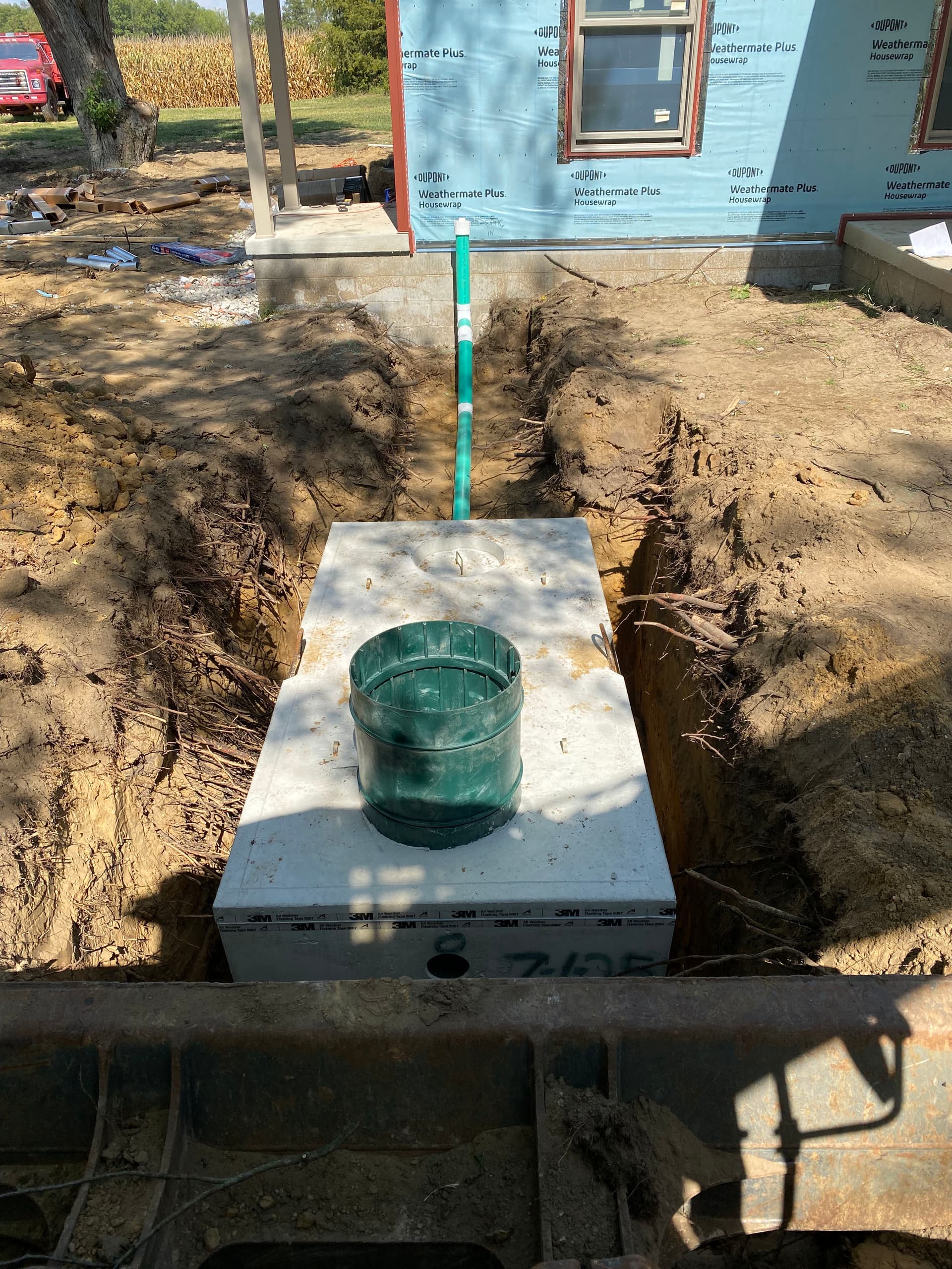 Expert Excavation and Utilities Installation for New Home
