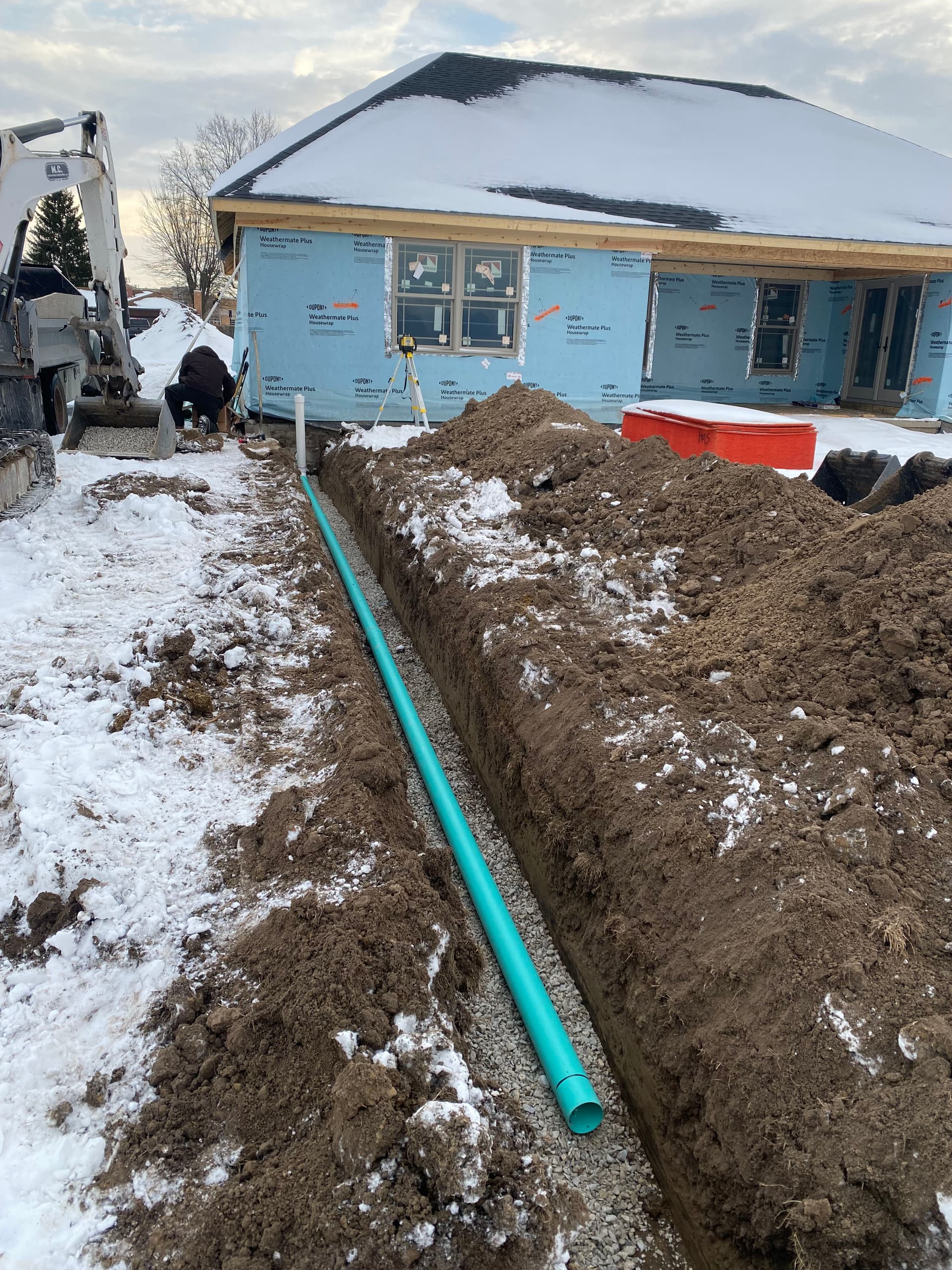 Gallery photos for Sewer and Water Hookup for New Build in Monticello: Image #1