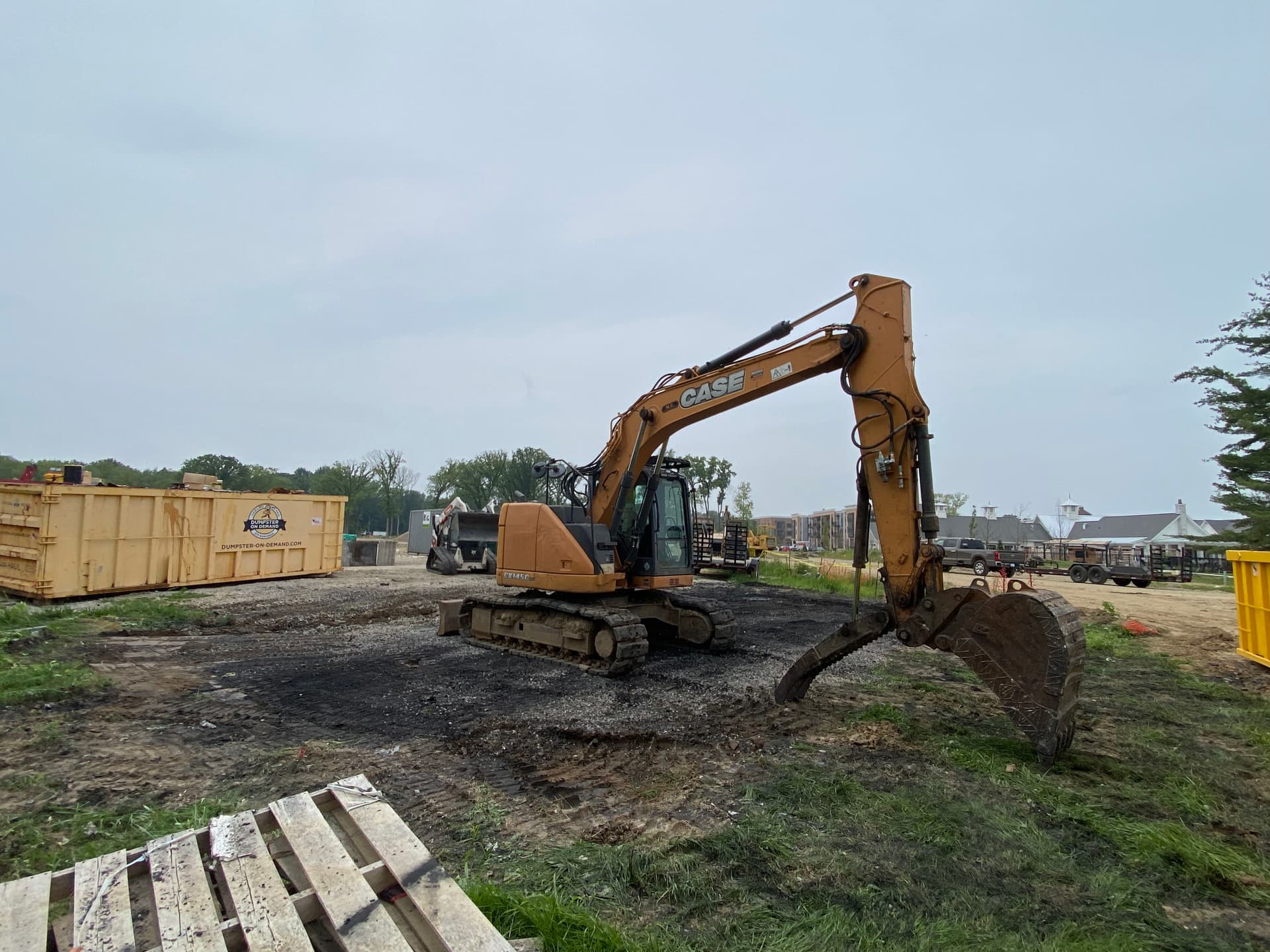 Gallery photos for Fire-Damaged Job Site Trailer Cleanup and Removal in Zionsville: Image #3