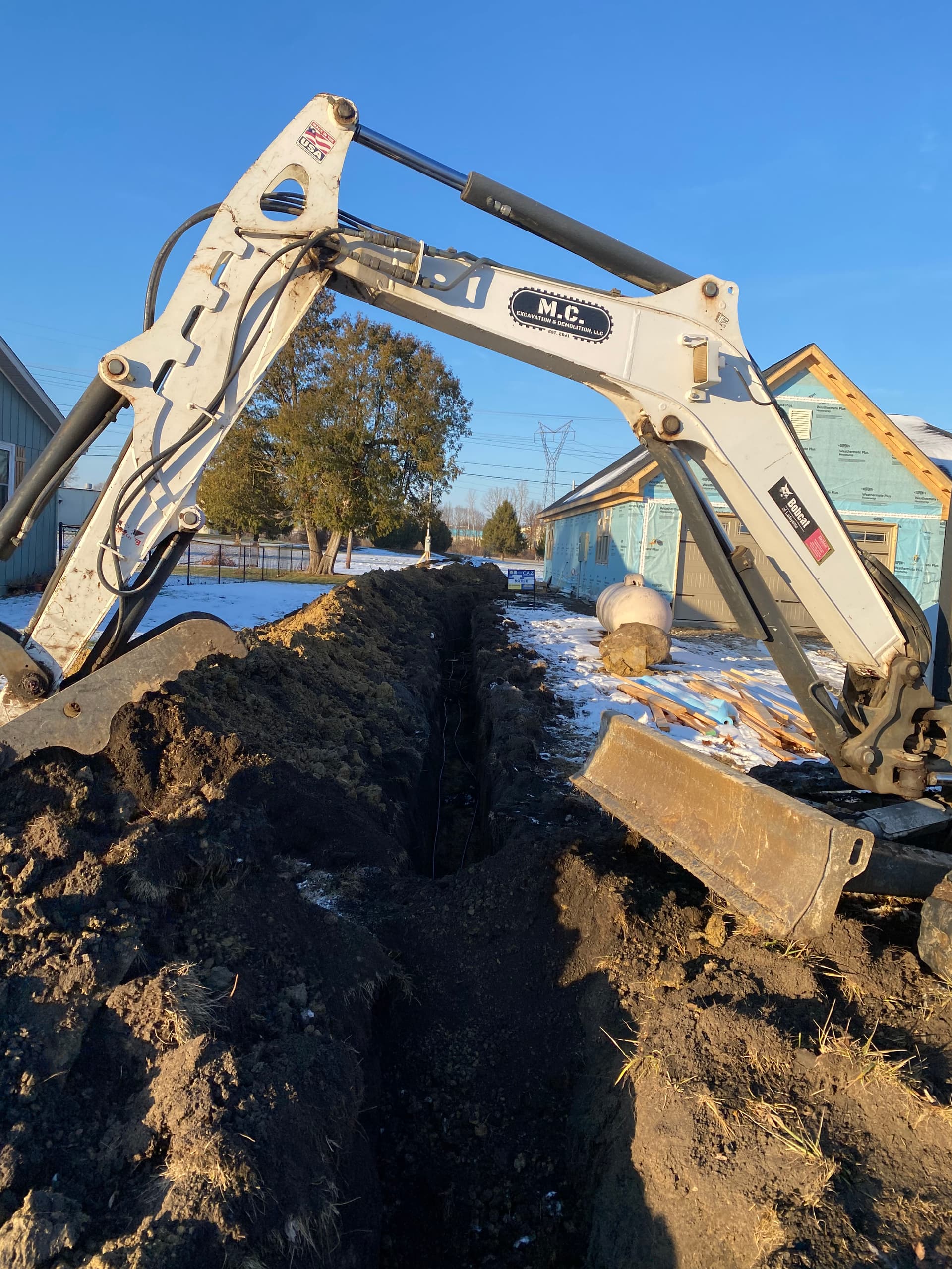 Gallery photos for Sewer and Water Hookup for New Build in Monticello: Image #2